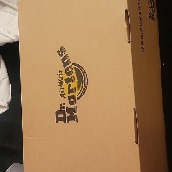 Dr Martens Zavala T Lamper Combat Boot White in Size 7 - Picture 4 of 4